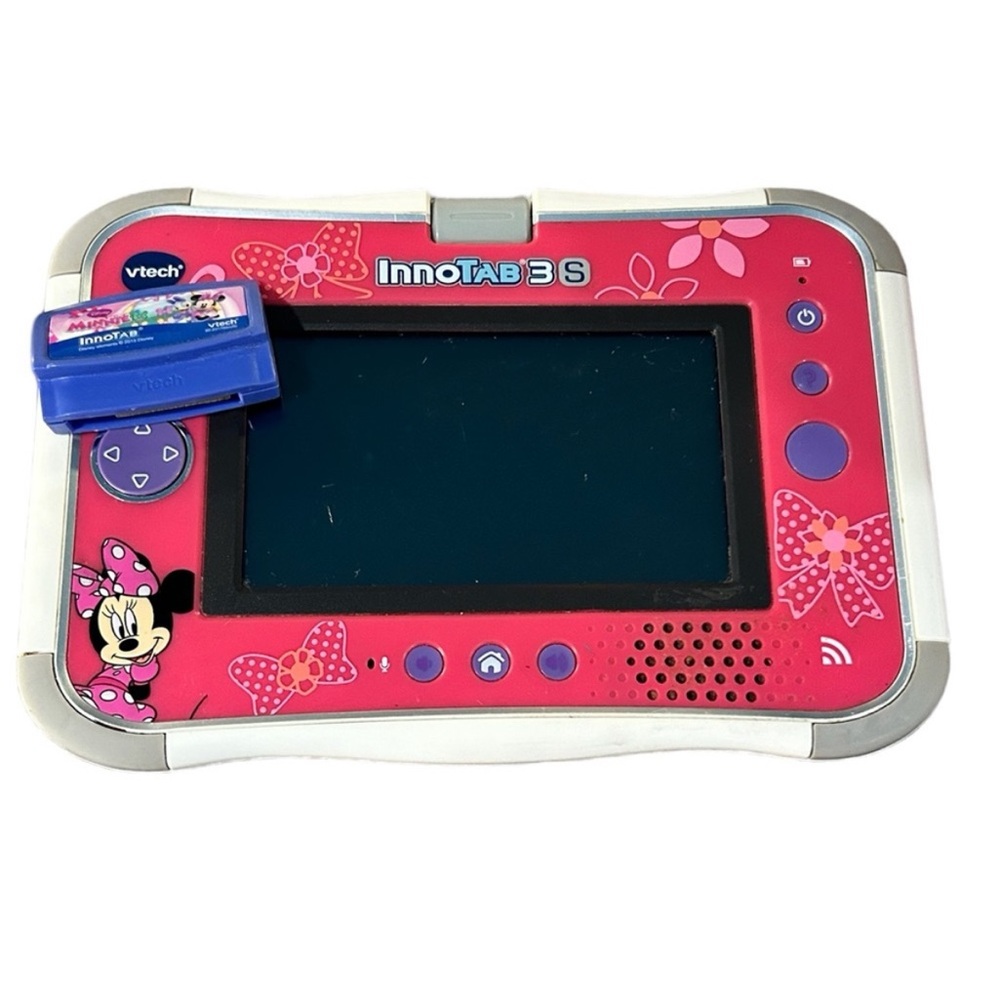 Vtech InnoTab'3S & Disney Minnie
Mouse Learning Tablet Game
System